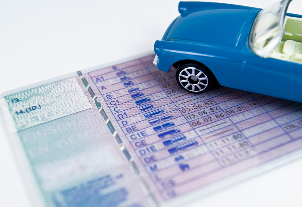 Schlüsselzahlen im Führerschein