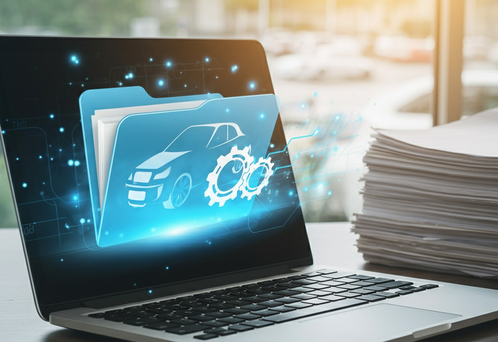 Digitale Fahrzeugakte