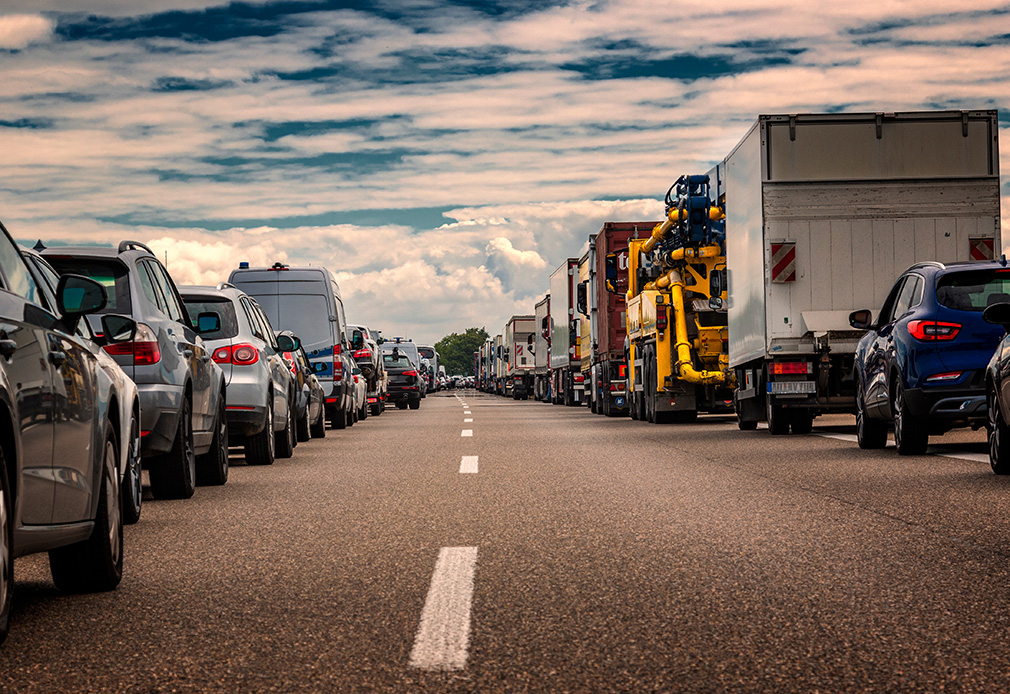 Rettungsgasse bilden